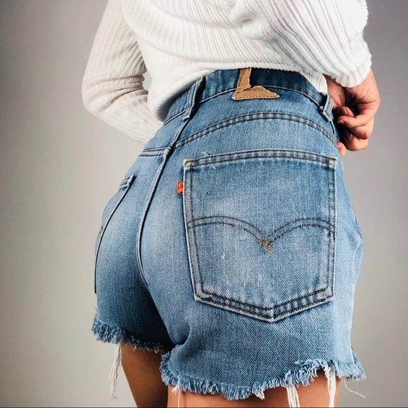 Levi's Pants - [vintage] Orange Tab Levis CutOff Denim Jean Short